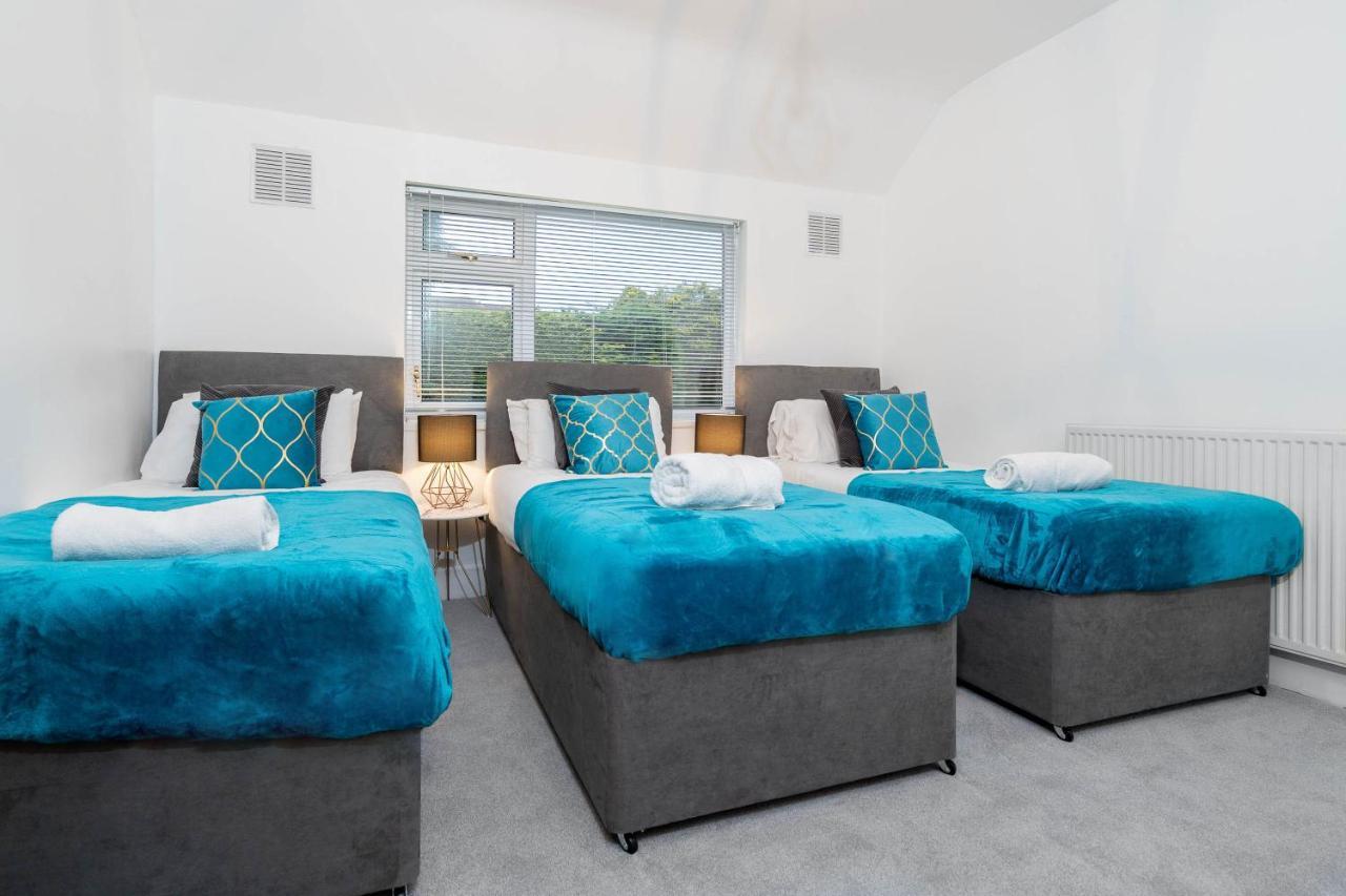HAUS Large 5 Bedroom House l TOP RATED l Off-street Parking x 3 l Garden l Sleeps 12 l Contractors l Groups Northfield Extérieur photo